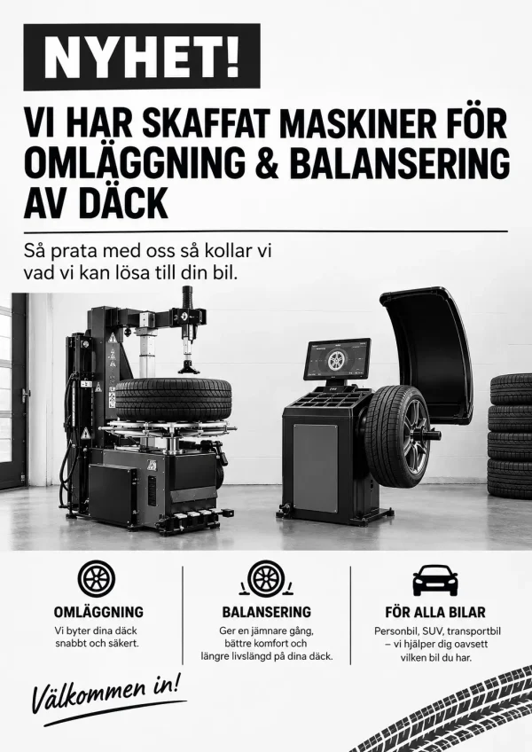 Däckmaskiner